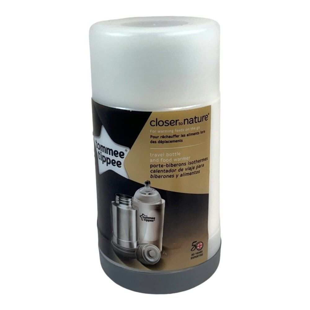 Tommee Tippee Closer To Nature Travel Bottle & Food Warmer New Insulated Thermos